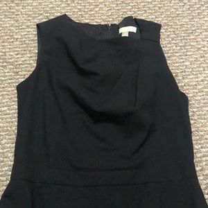 Banana republic black cocktail dress